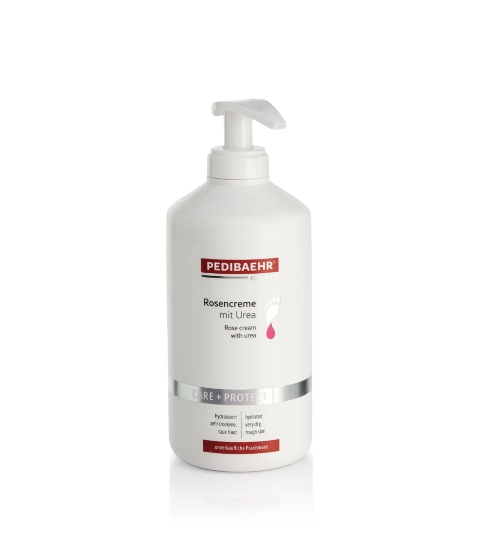 PEDIBAEHR. Крем за крака с 10% урея и розово масло, 500 ml + дозатор