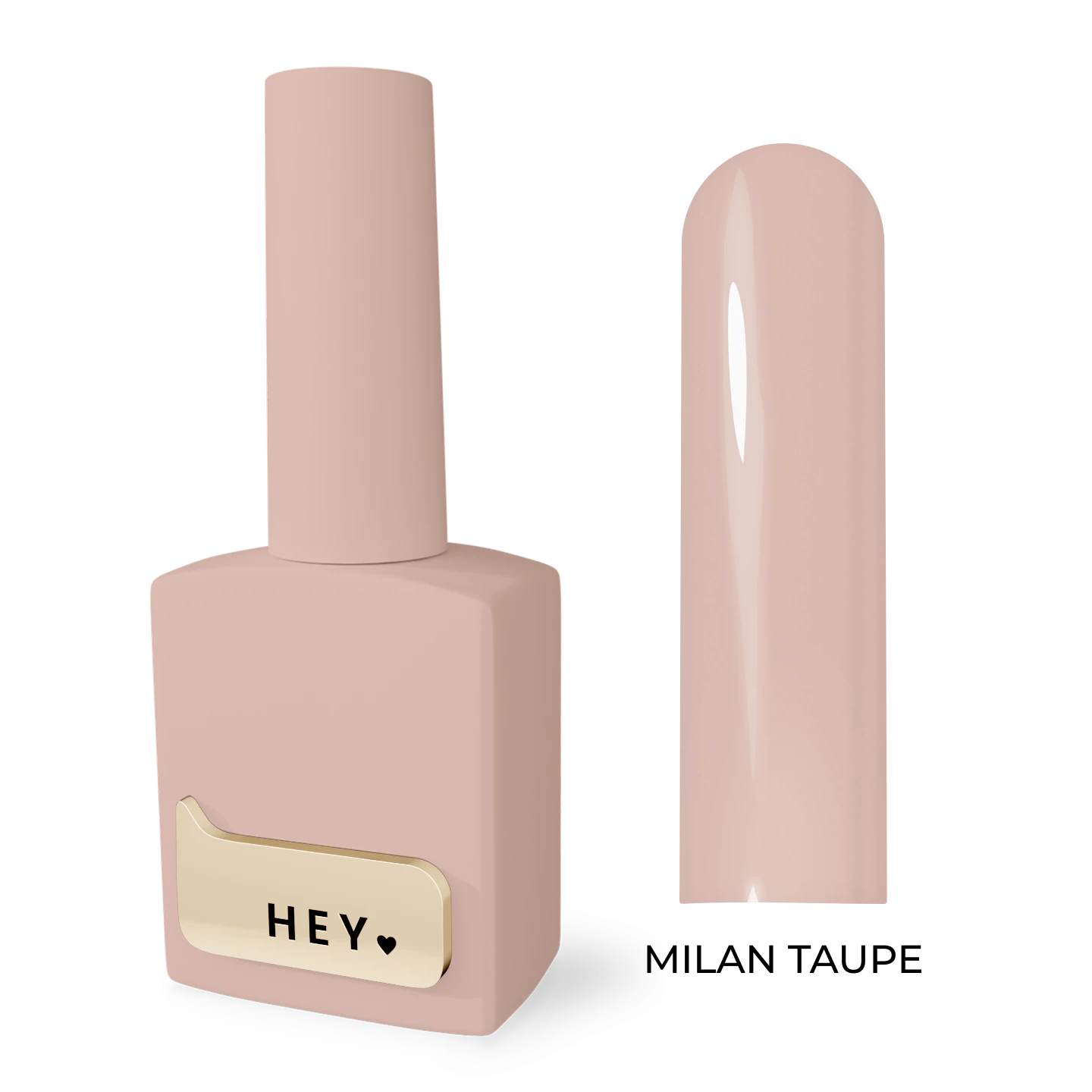 HEYLOVE. Gel Polish, Milan Taupe, 15 ml