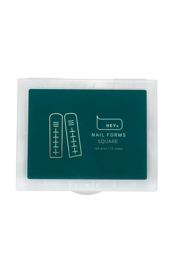 Nail Form Square, 120 pcs, 12 sizes